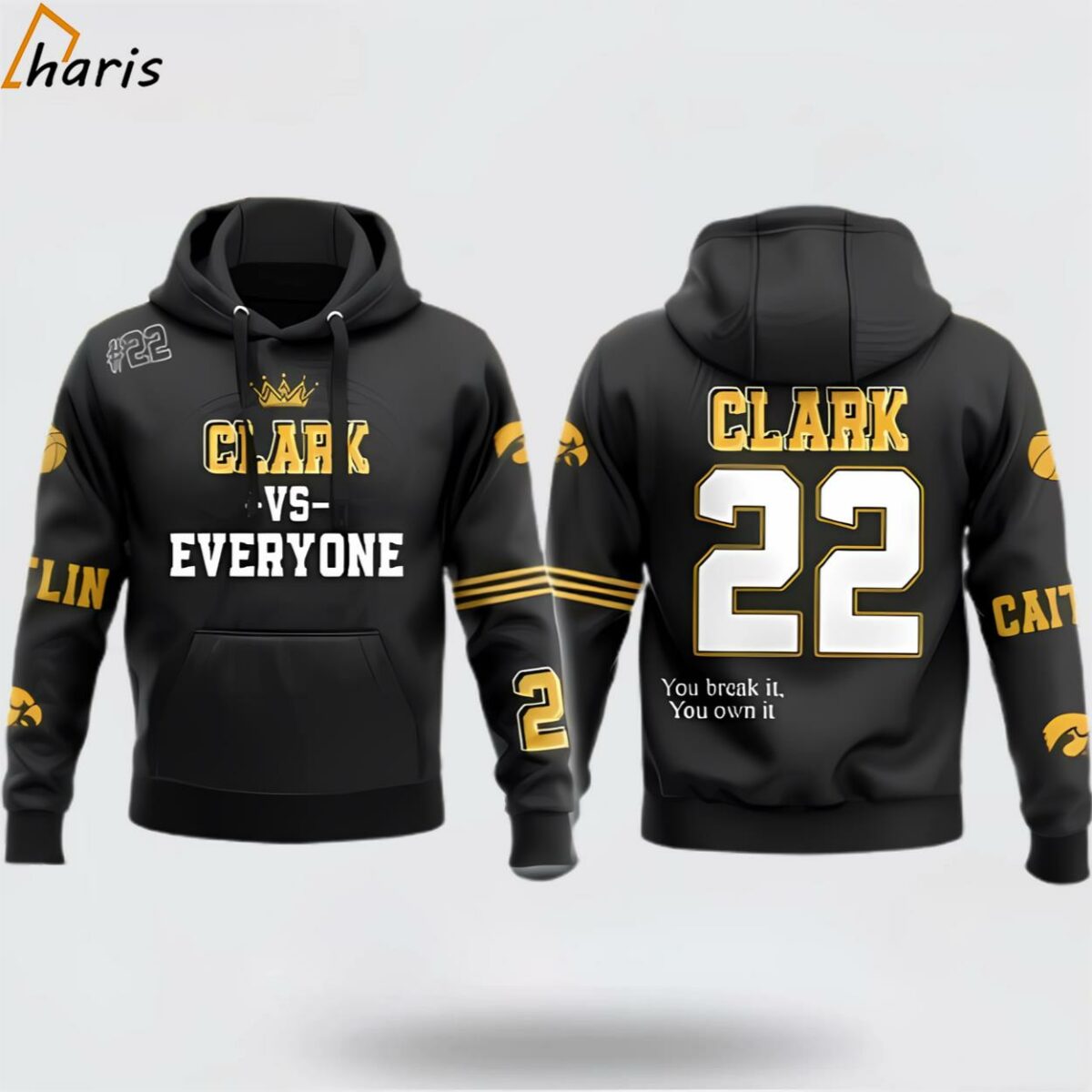 Clark Vs Everyone 3D Hoodie 1 jersey