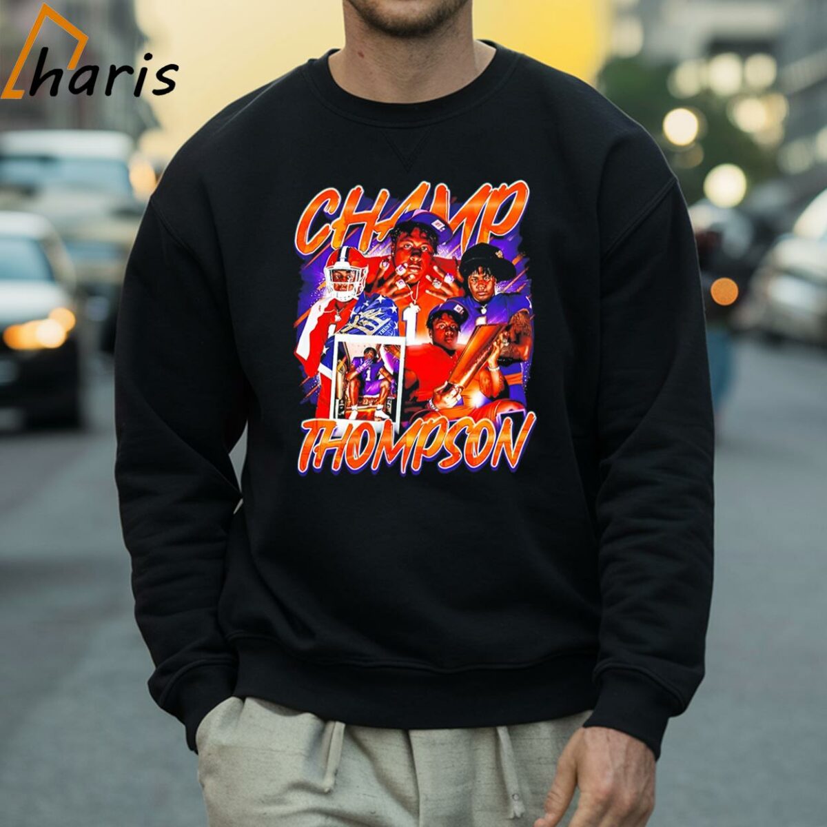 Clemson Tigers Champ Thompson No 1 Graphic Shirt 4 Sweatshirt