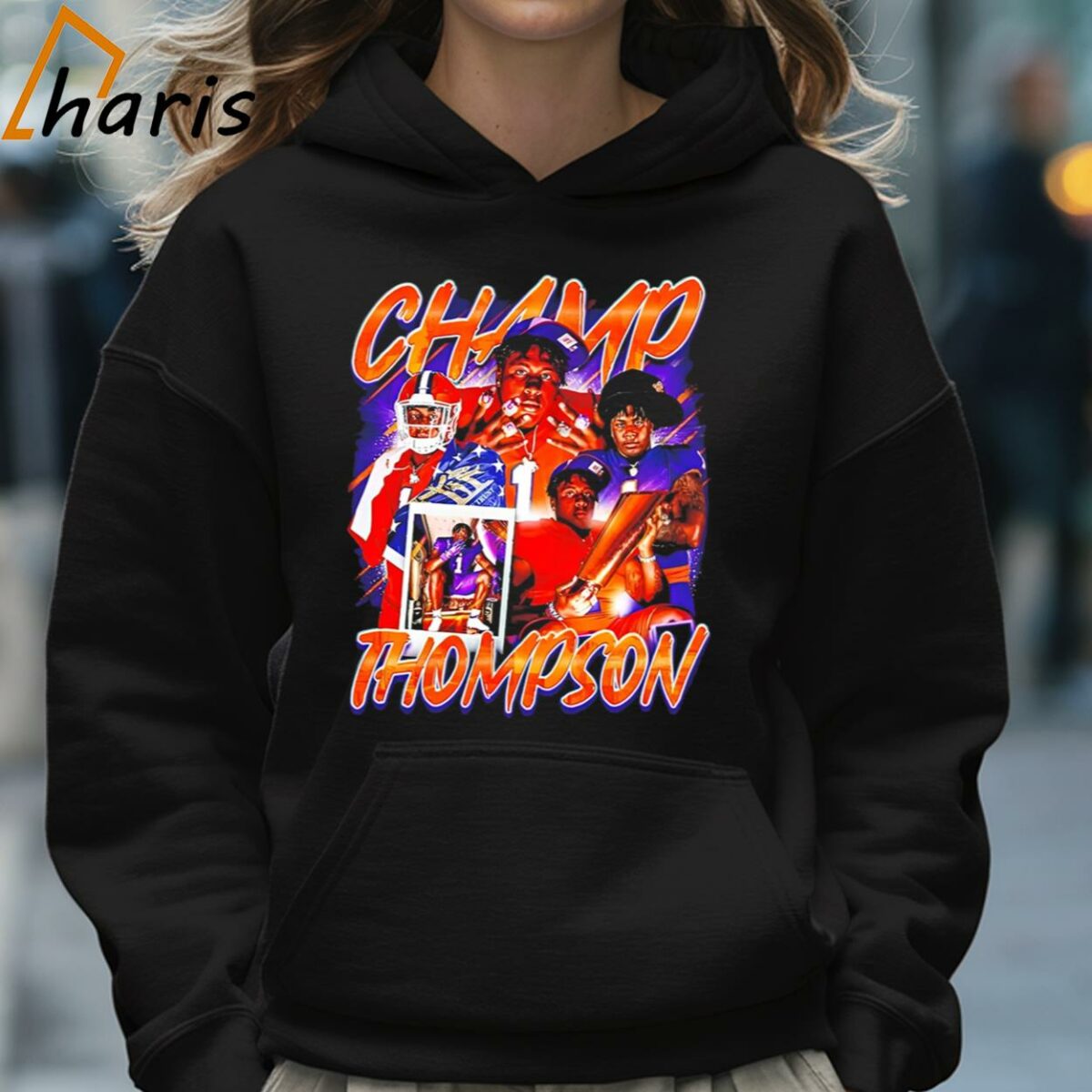 Clemson Tigers Champ Thompson No 1 Graphic Shirt 5 Hoodie