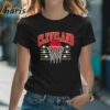 Cleveland Basketball Vintage Net Skyline Shirt 2 Shirt