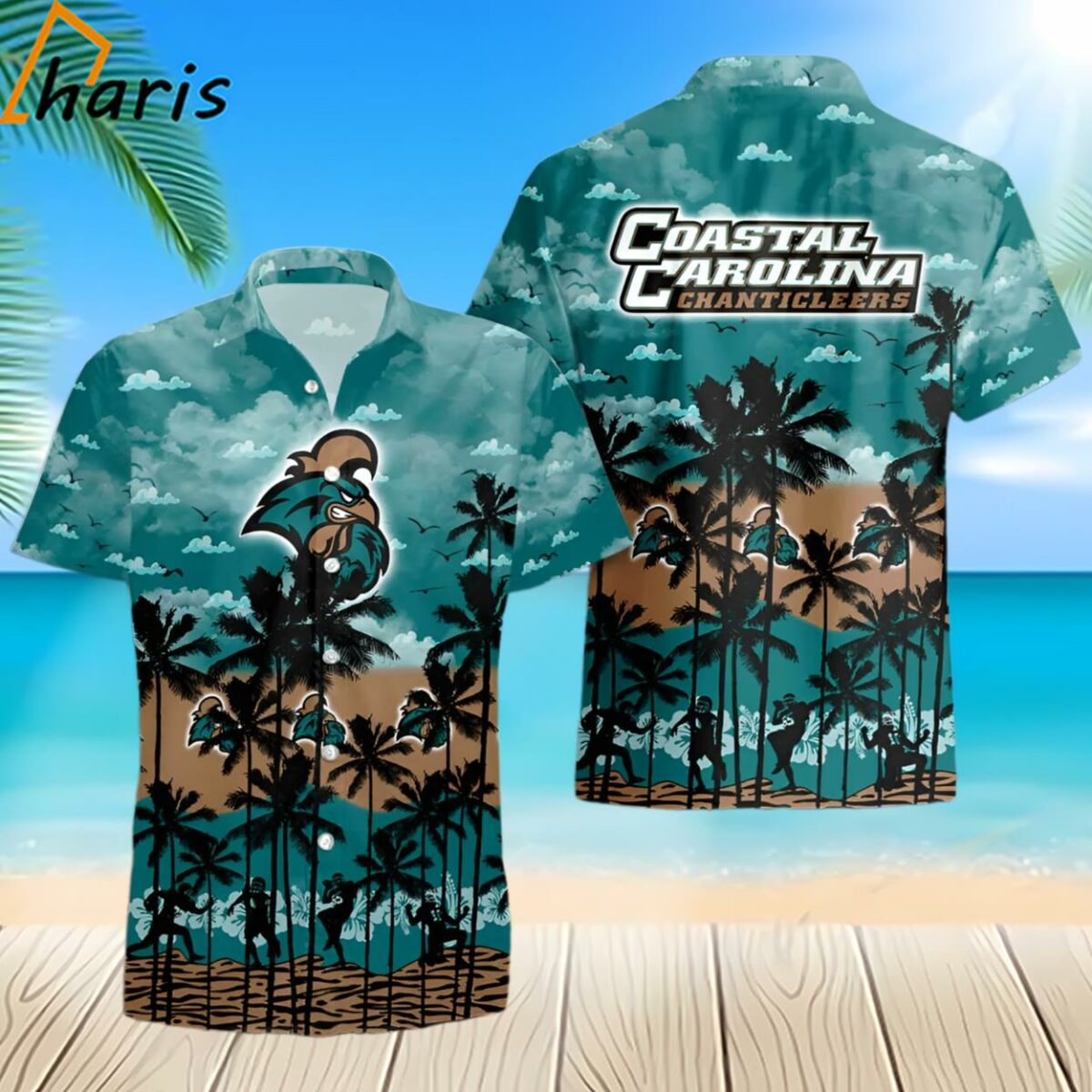 Coastal Carolina Chanticleers Hawaiian Shirt 2 2
