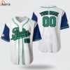 Custom Italia White Green Black Baseball Jersey 1 jersey