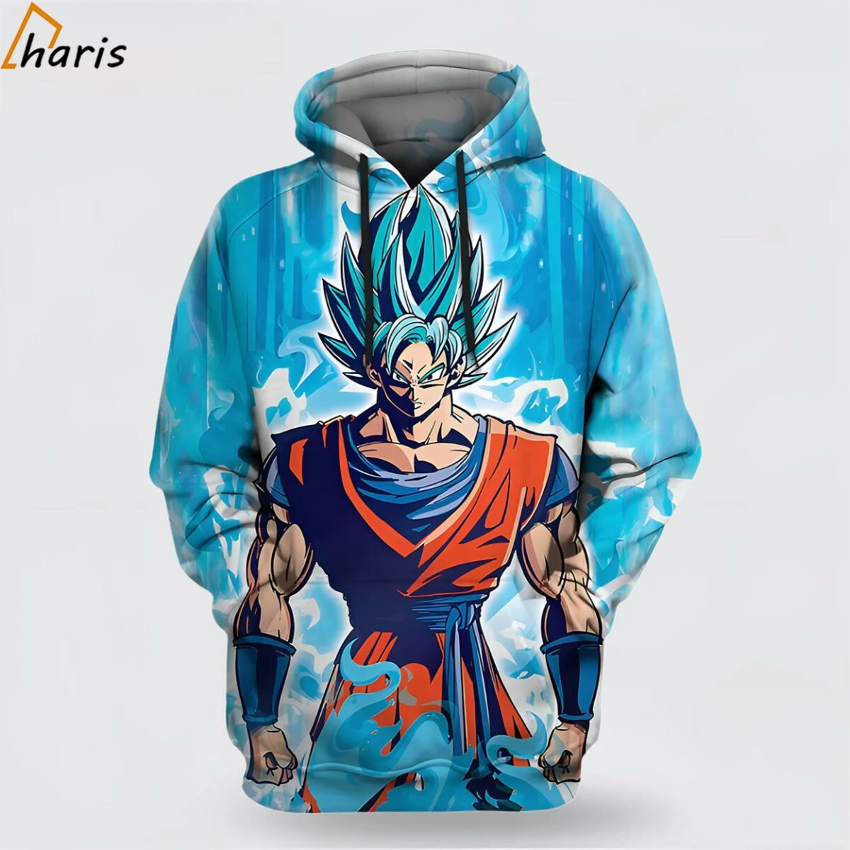 DB Hoodie Dragon Ball Blue 3D Hoodie 1 jersey