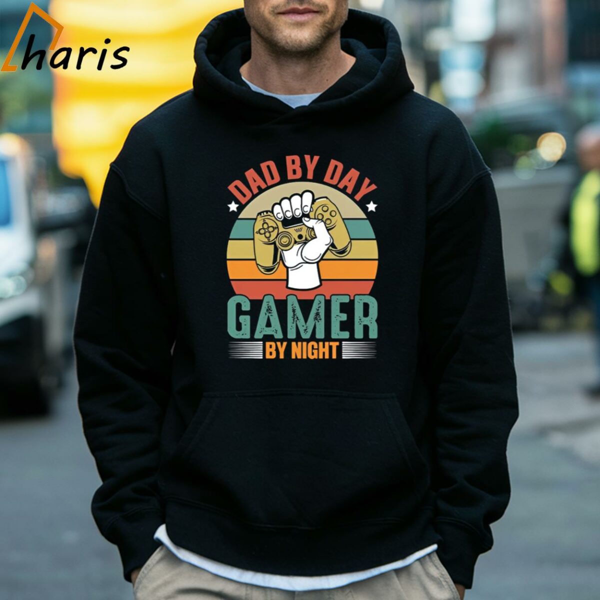 Dad By Day Gamer By Night T shirt 5 Hoodie