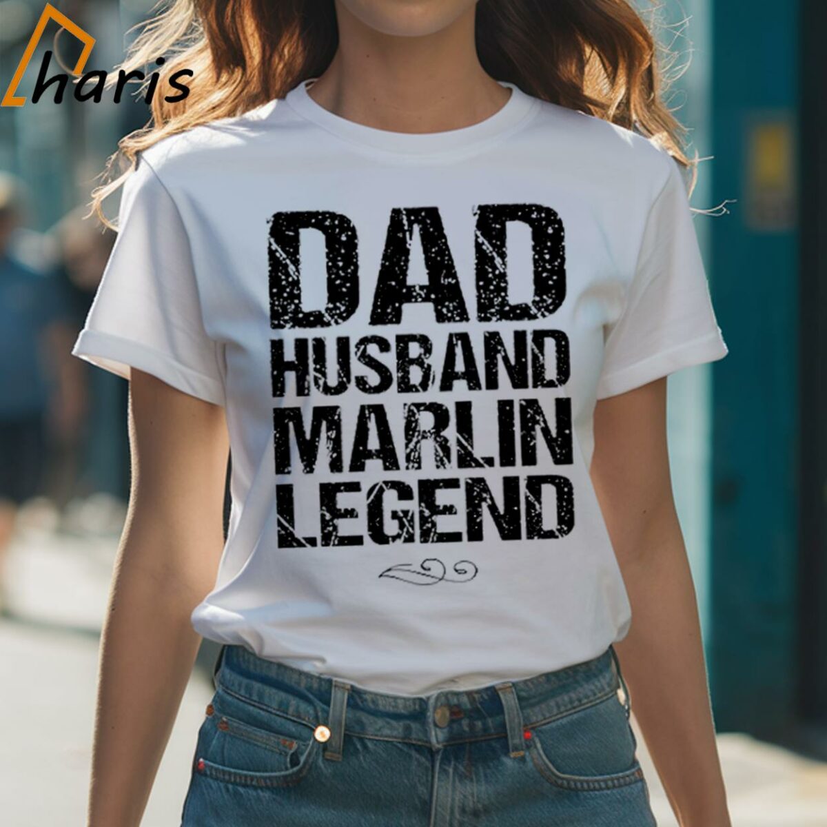 Dad Husband Marlin Legend Shirt Fishing Gift Fisherman Shirt 1 Shirt