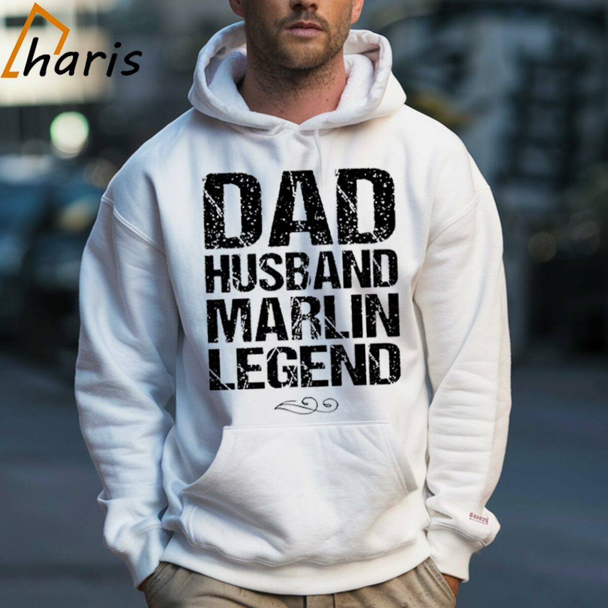 Dad Husband Marlin Legend Shirt Fishing Gift Fisherman Shirt 5 Hoodie