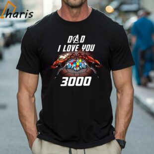 Dad I Love You 3000 Iron Man Autism Awareness Avengers Shirt 1 Shirt