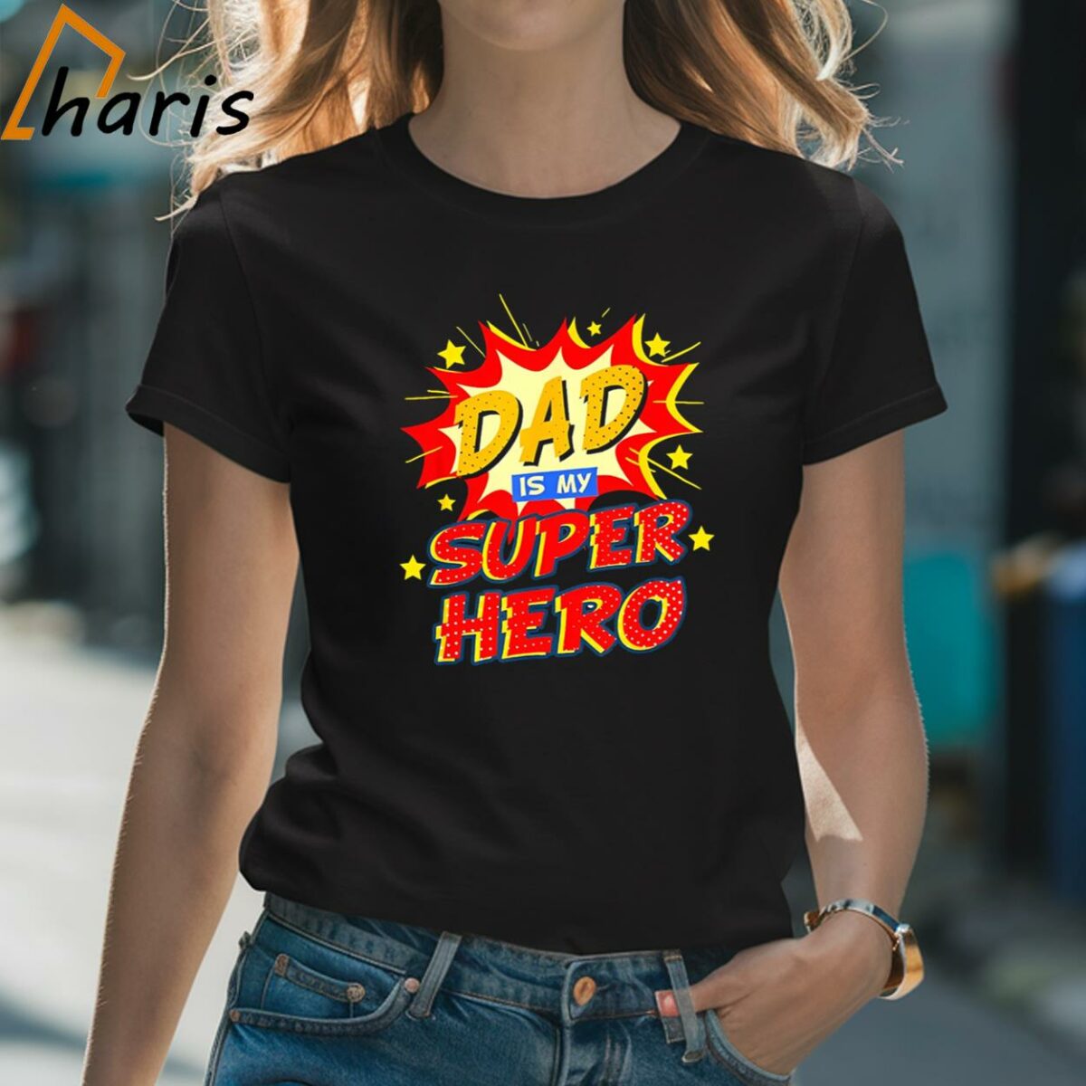 Dad Is My Superhero Father T Shirt For Dad 2 Shirt