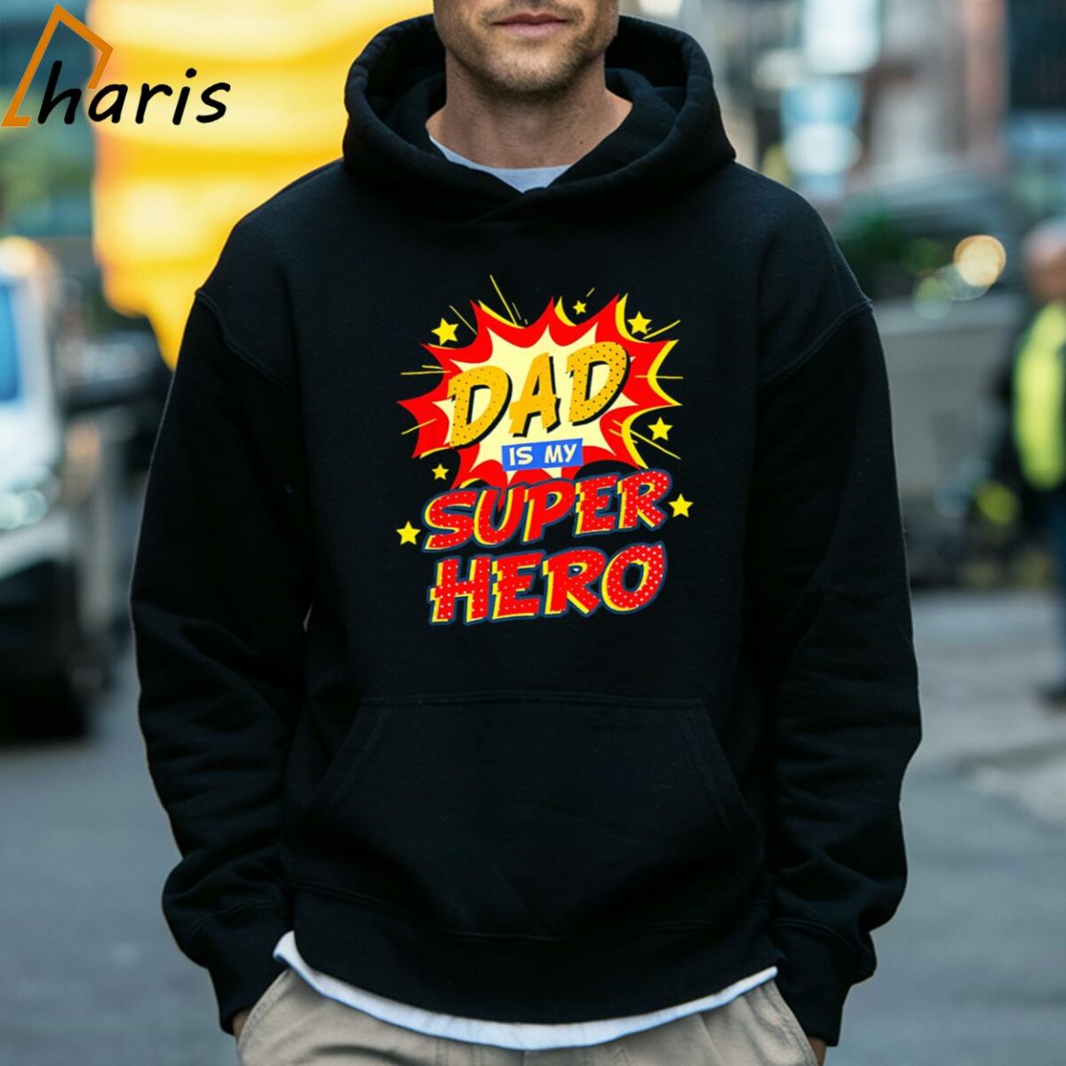 Dad Is My Superhero Father T Shirt For Dad 5 Hoodie