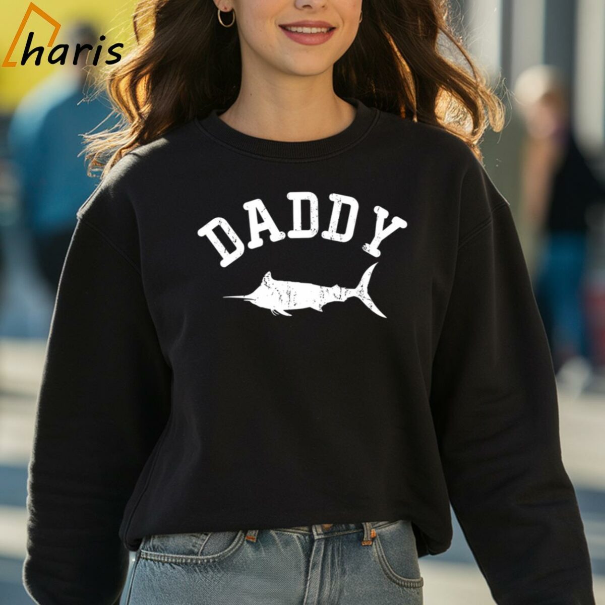 Daddy Marlin Vintage T shirt Gift Ideas For Dad 3 sweatshirt