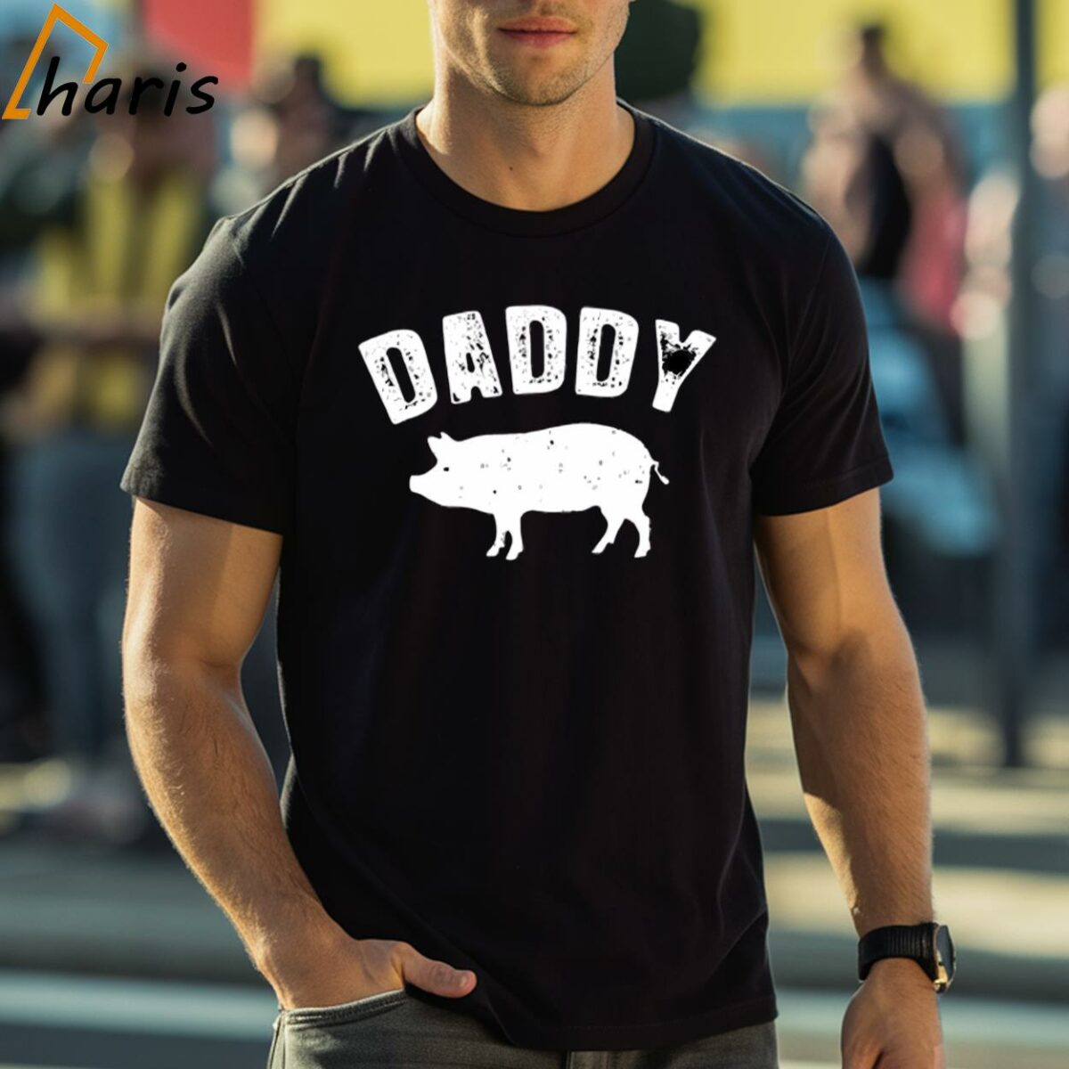 Daddy Pig Crewneck Shirt Pig Dad Mens Gift 1 Shirt