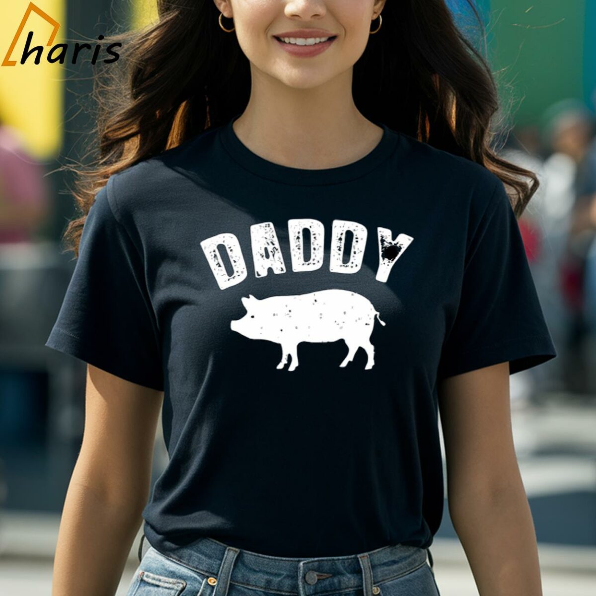 Daddy Pig Crewneck Shirt Pig Dad Mens Gift 2 Shirt