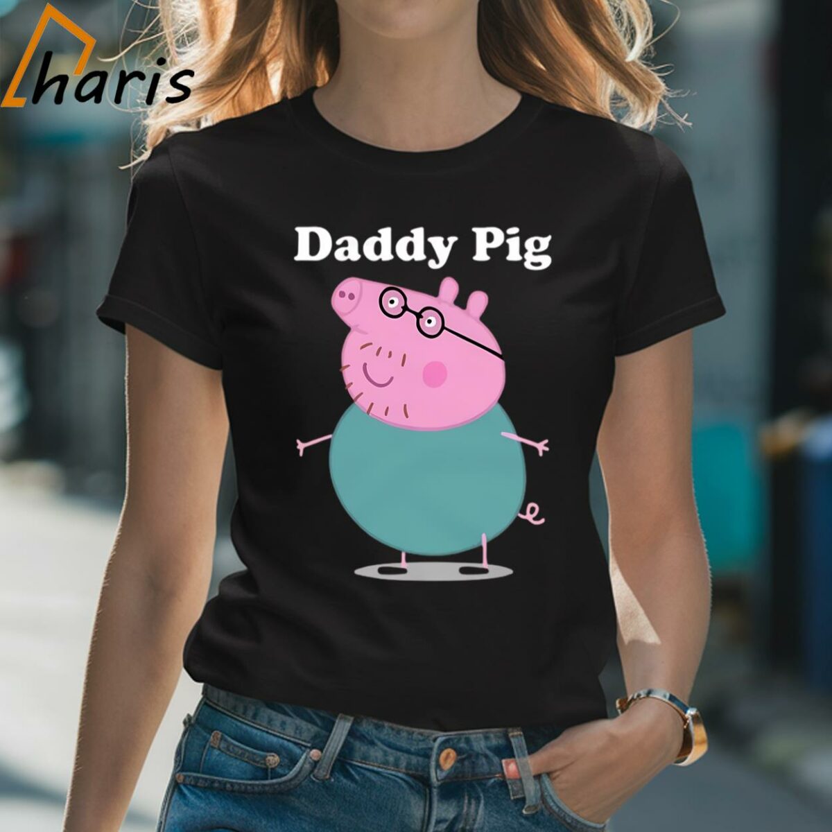 Daddy Pig Mens Tee Shirt Gift For Daddy 2 Shirt