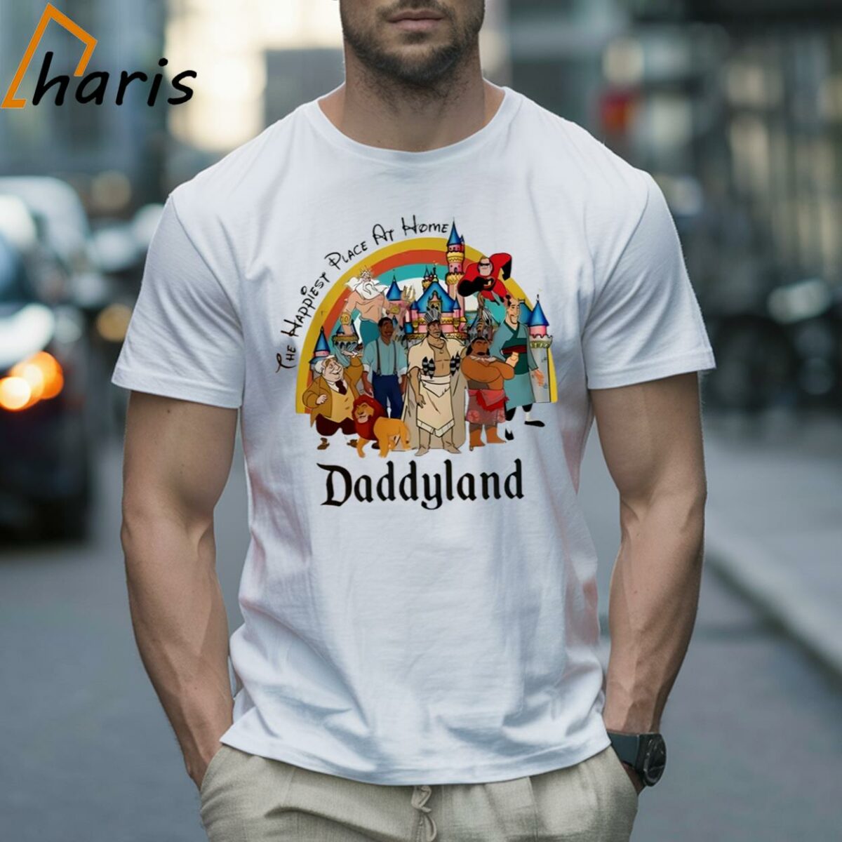 Daddyland The Happiest Place At Home Disney Dad Shirt 2 shirt
