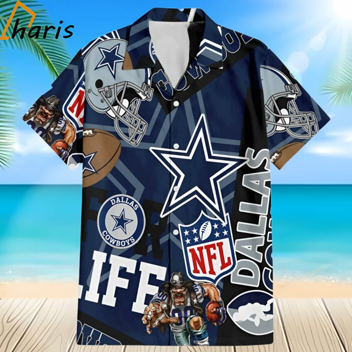 Dallas Cowboys NFL Summer Hawaiian Shirt 2 2