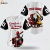 Deadpool Wolverine Custom Baseball Jersey 1 jersey