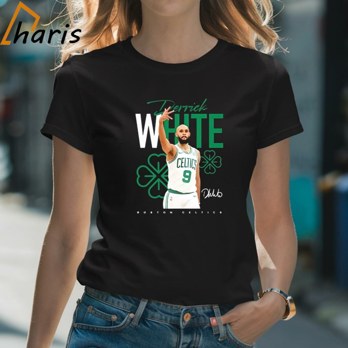 Derrick White Boston Celtics Signature T shirt 2 Shirt