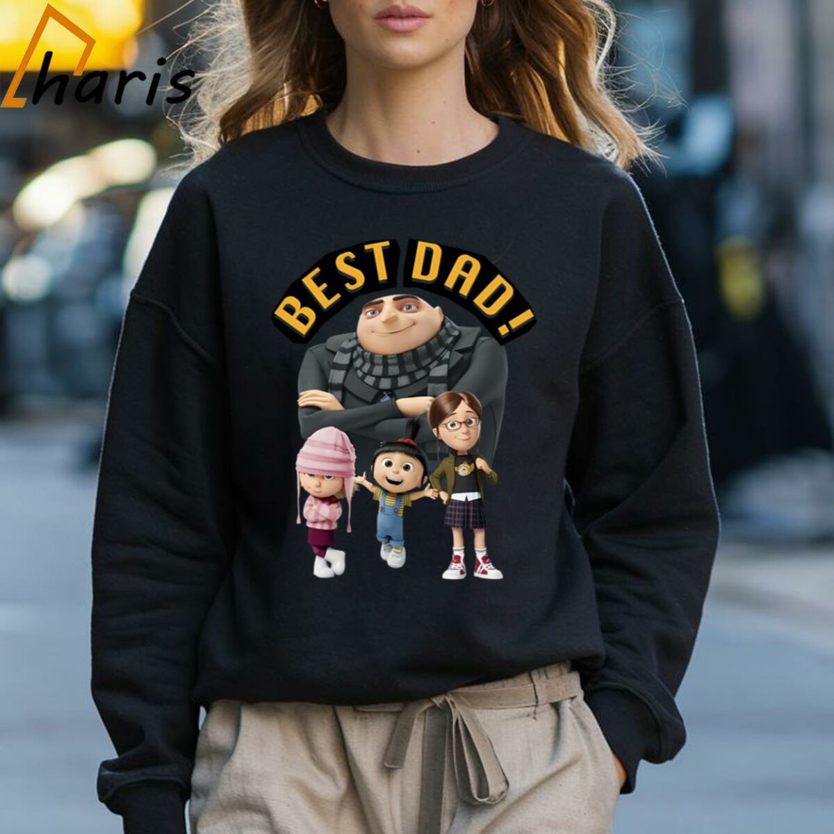 Despicable Me Best Dad Gru Shirt 3 Sweatshirt
