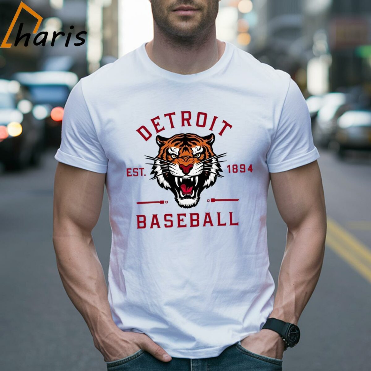 Detroit Baseball 1894 Tiger Head Shirt 2 Shirt