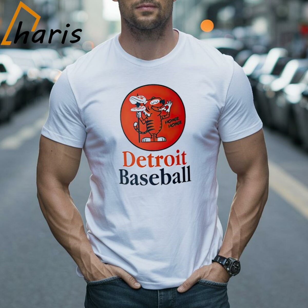 Detroit Tigers Baseball Pizza Spear Homer Homer Shirt 2 Shirt