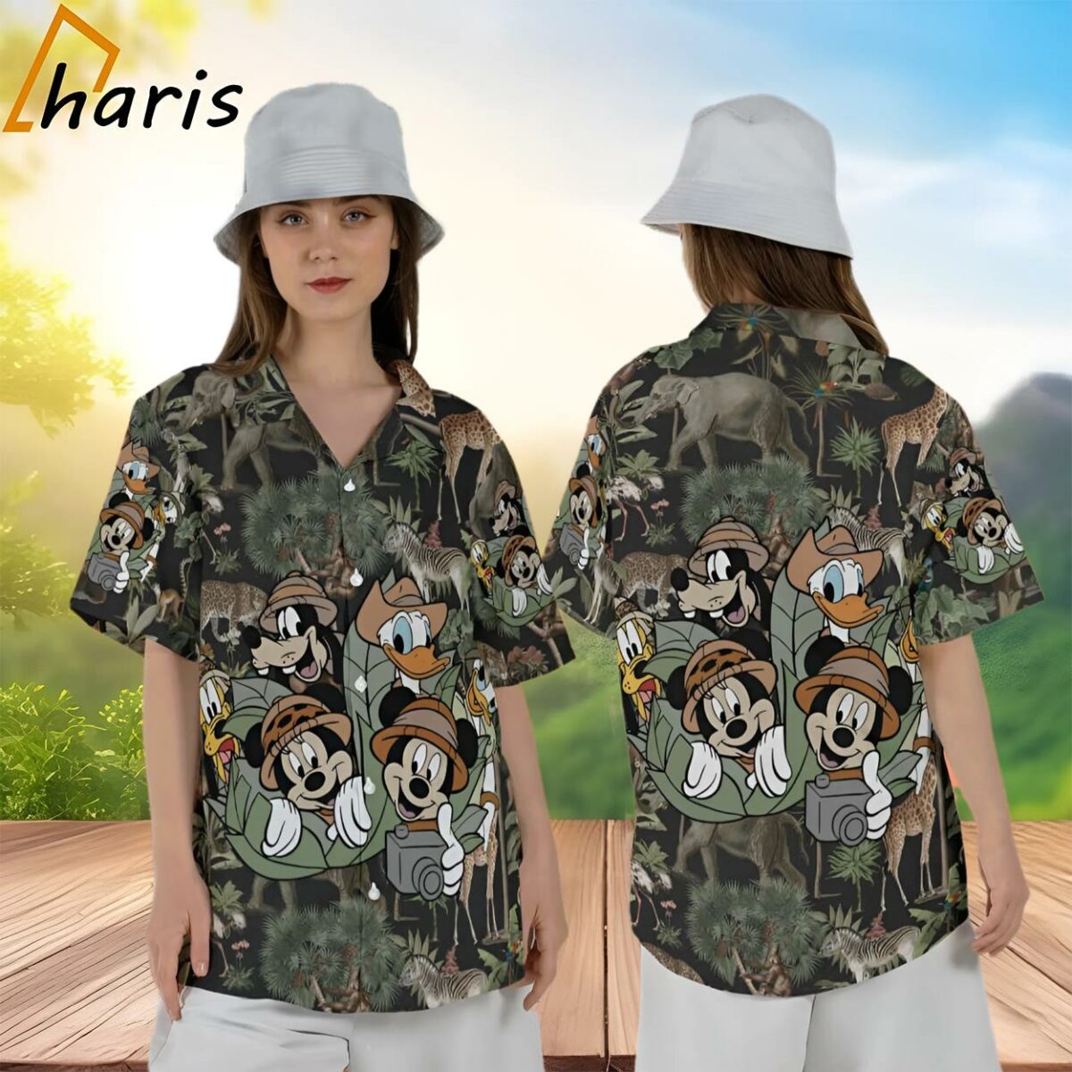 Disney Animal Kingdom Hawaiian Shirt 2 3