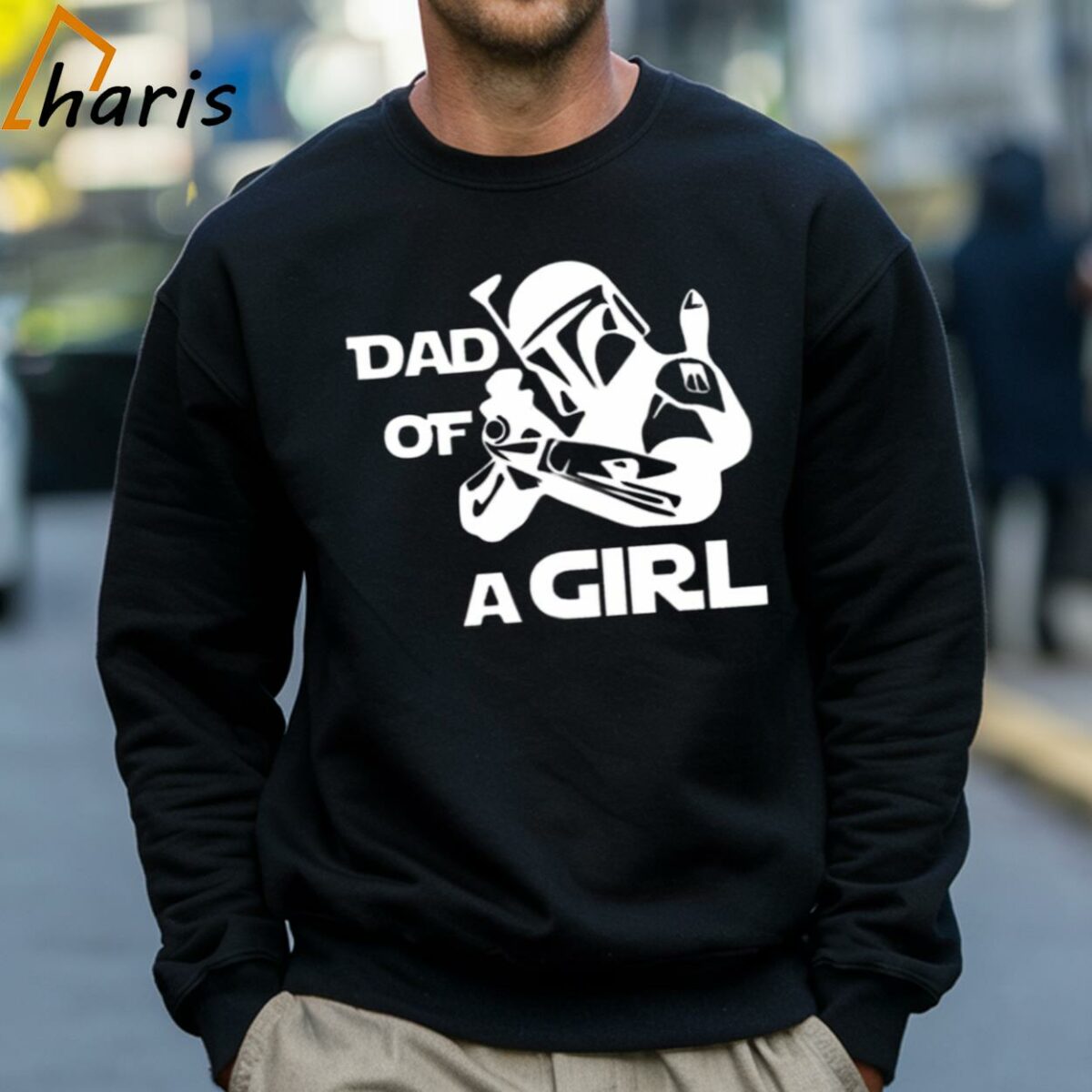 Disney Dad Of A Girl Star Wars Dad Shirt 4 Sweatshirt