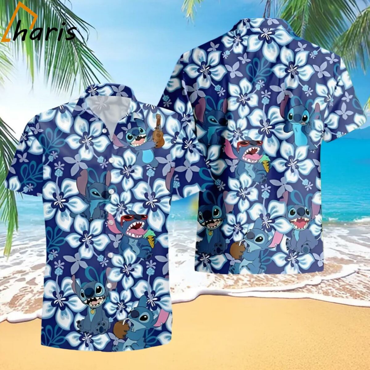 Disney Stitch Hawaiian Shirt Cool Gift For Disney Lovers 1 1