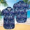 Disney Stitch Hawaiian Shirt Palm Trees Pattern Gift For Beach Lovers 1 1