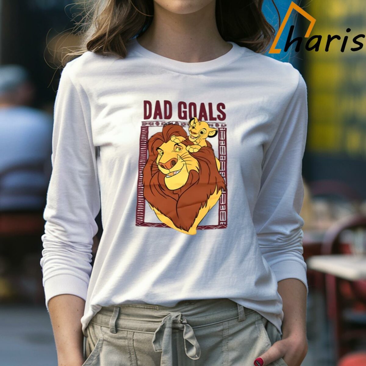 Disney The Lion King Dad Goals Tee Shirt 4 Long sleeve Shirt