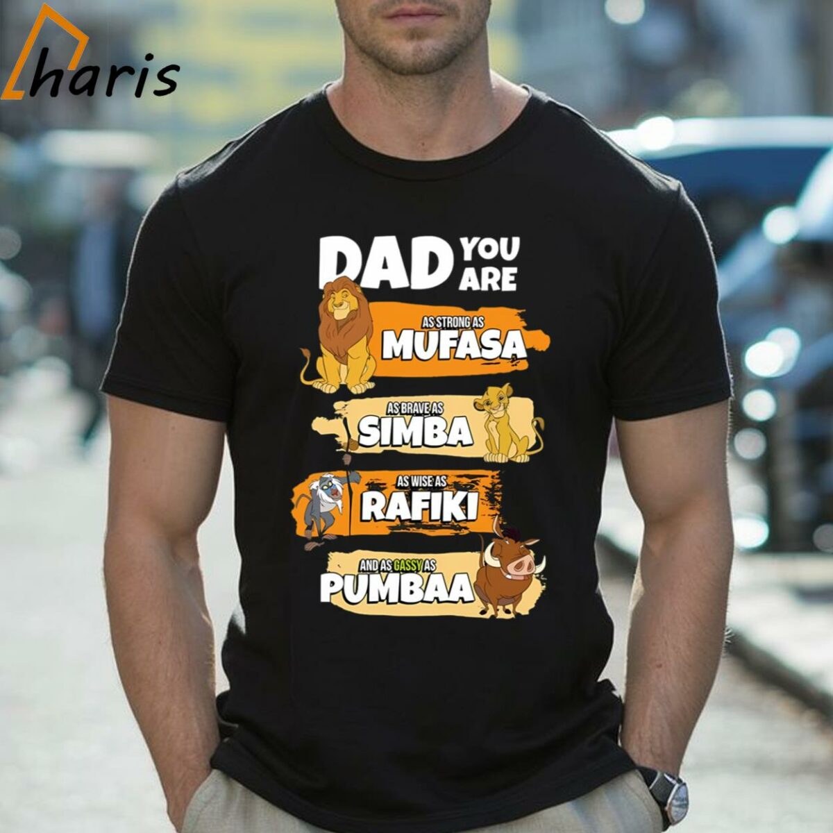 Disney The Lion King Dad You Are Word Stack Funny Shirt 2 Shirt