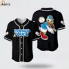 Donald Duck Blue Black Cute Disney Unisex Custom Baseball Jersey 1 jersey