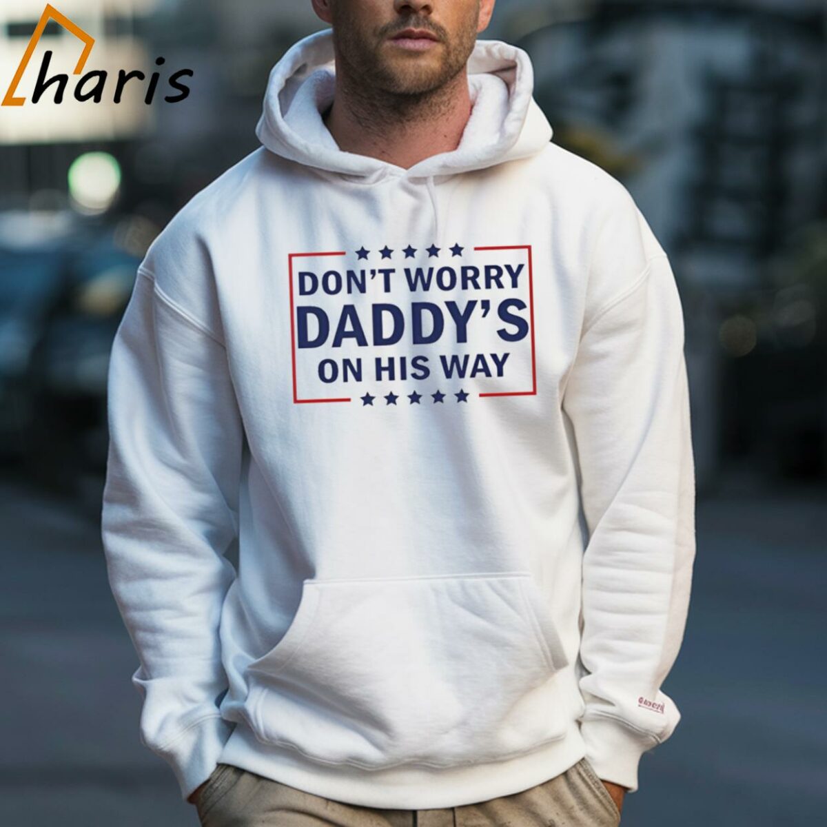 Dont Worry Daddys On His Way T shirt 5 Hoodie