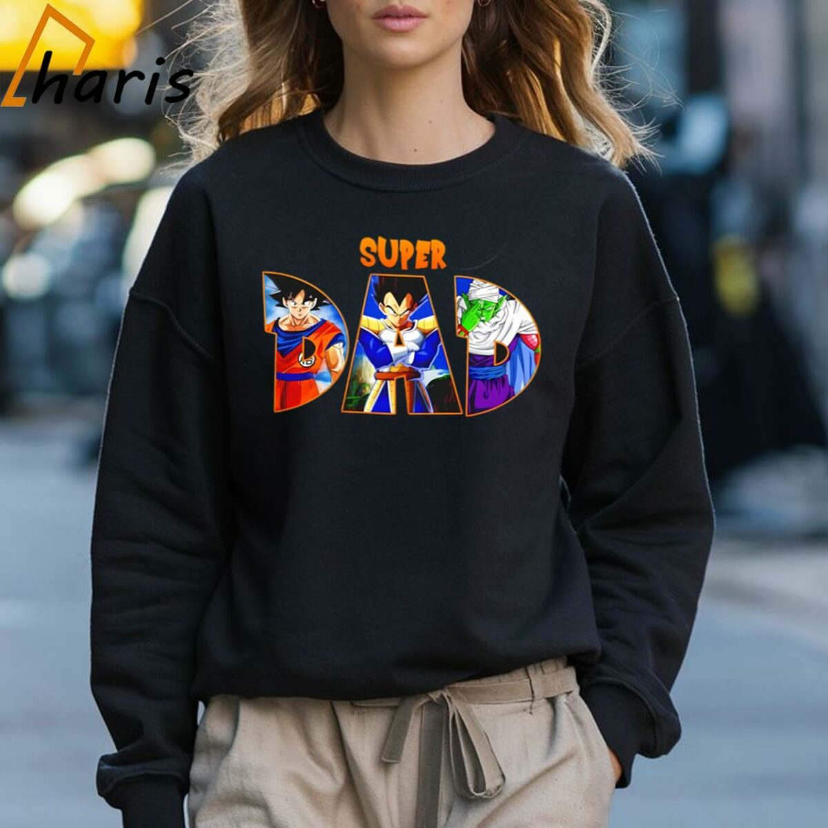 Dragon Ball Super Dad Goku Vegeta Piccolo Shirt 3 Sweatshirt