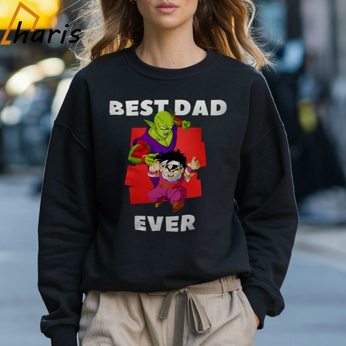 Dragon Ball Z Best Dad Ever Piccolo Gohan T shirt 3 Sweatshirt