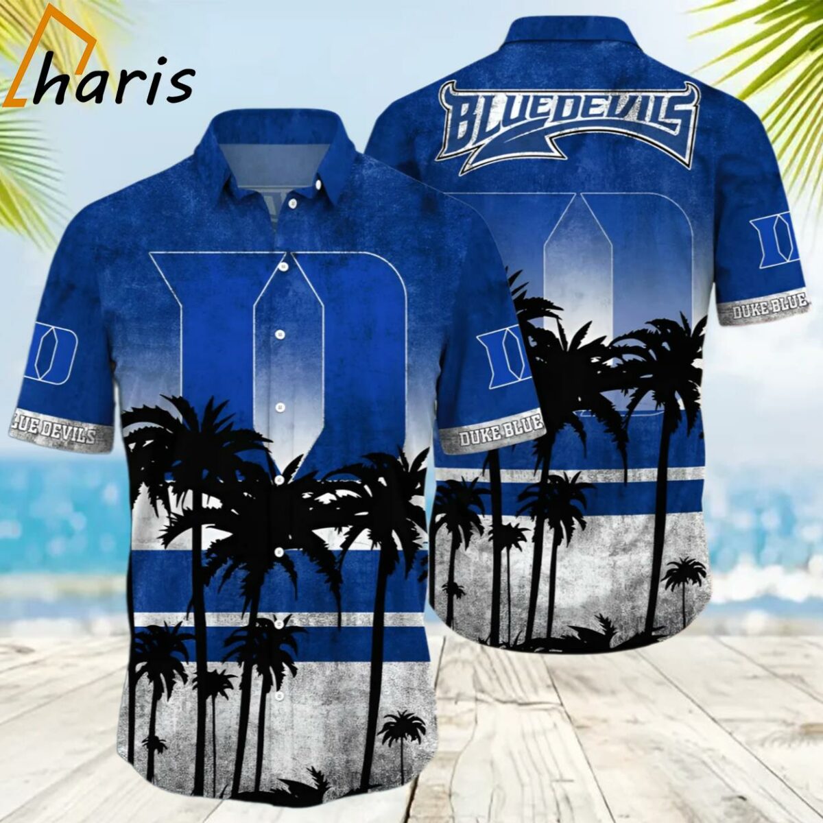 Duke Blue Devils Hawaiian Shirt Sports Gifts For Dad 2 2