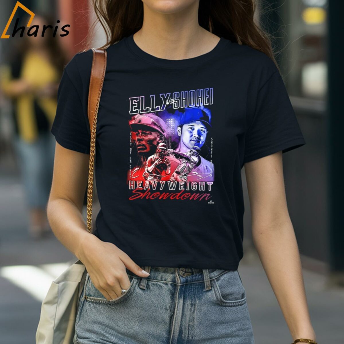Elly Vs Shohei Heavyweight Showdown Signatures T shirt 2 shirt