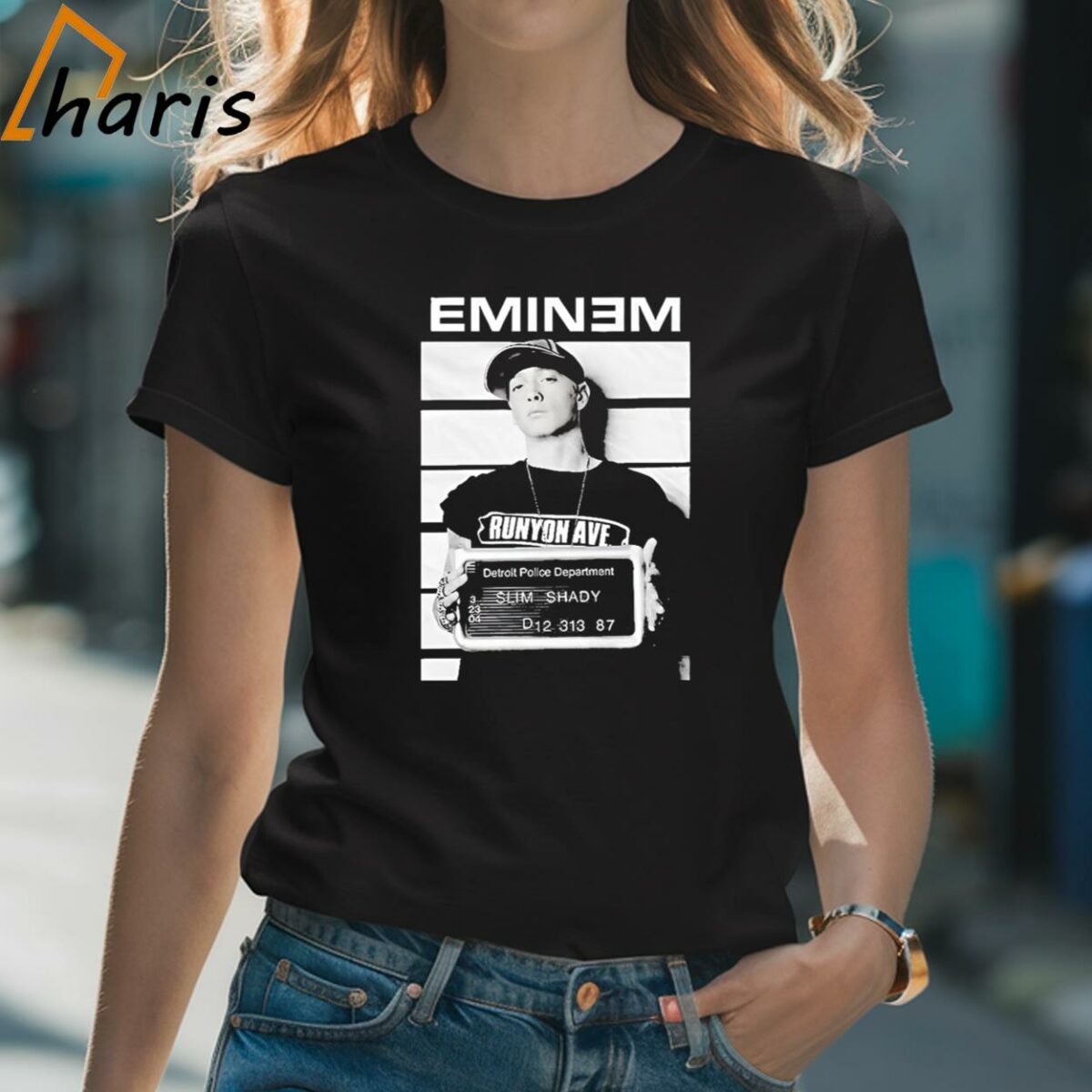 Eminem Detroit Police Department Slim Shady Shirt 2 Shirt