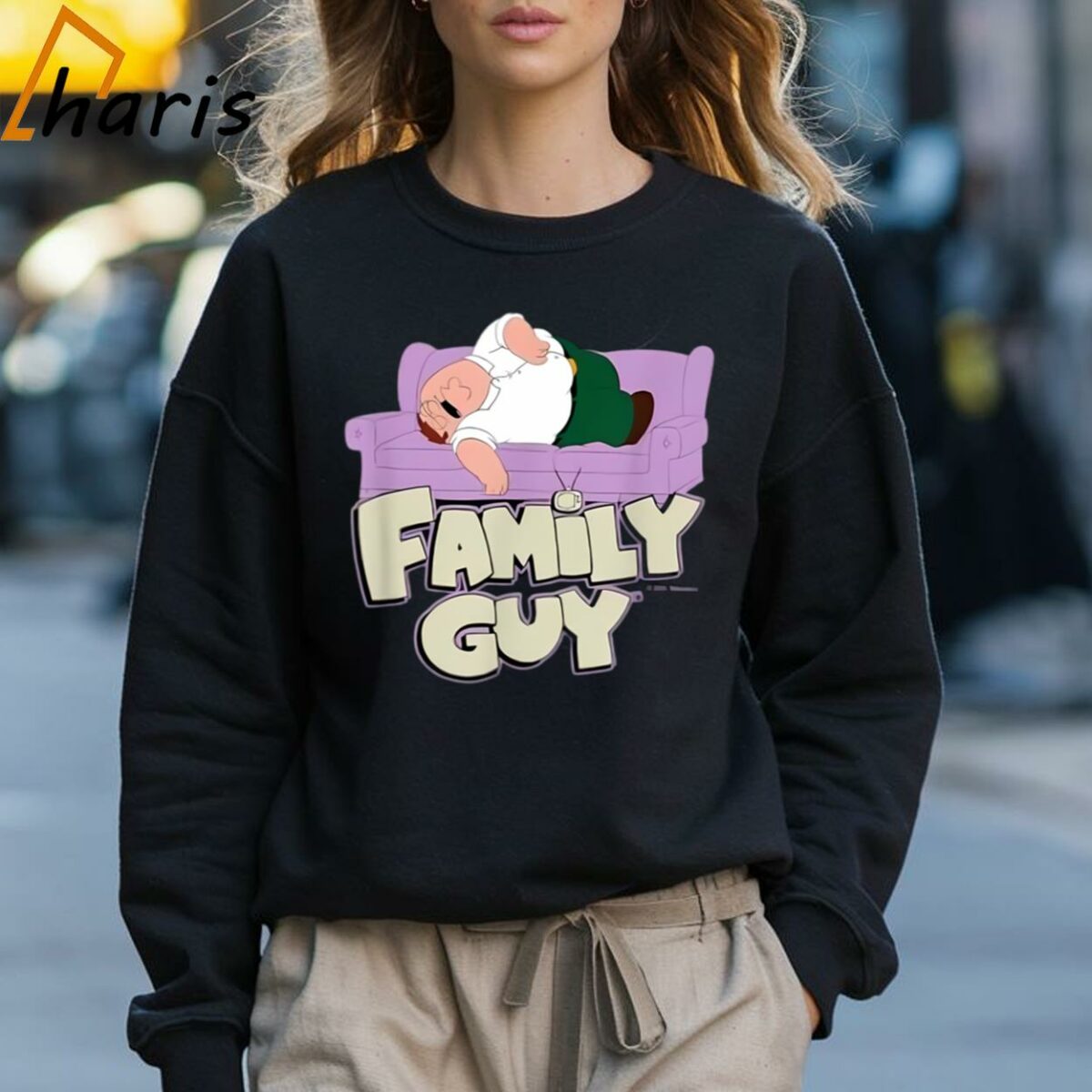 Family Guy Peter Griffin Dad Couch Nap T shirt 3 Sweatshirt