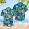 Flamingo Green Tropical Trendy Hawaiian Shirt 2 2