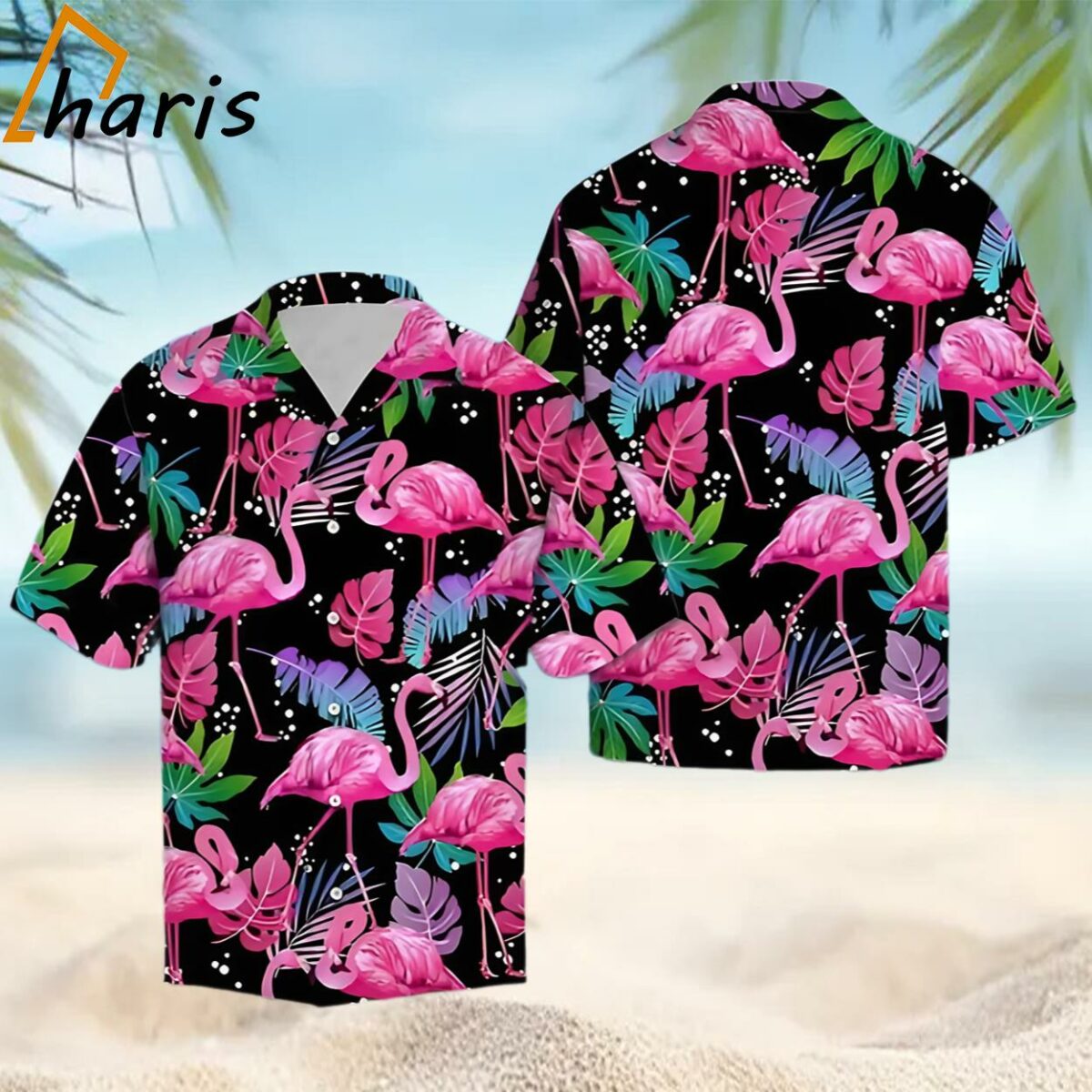 Flamingo Leaf Summer Trendy Hawaiian Shirt 1 1