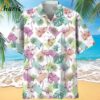 Flamingo Plants Tropical 3D Hawaiian Shirt 1 1