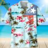 Flamingos Amidst Lush Tropical Plants Hawaiian Shirt 2 2
