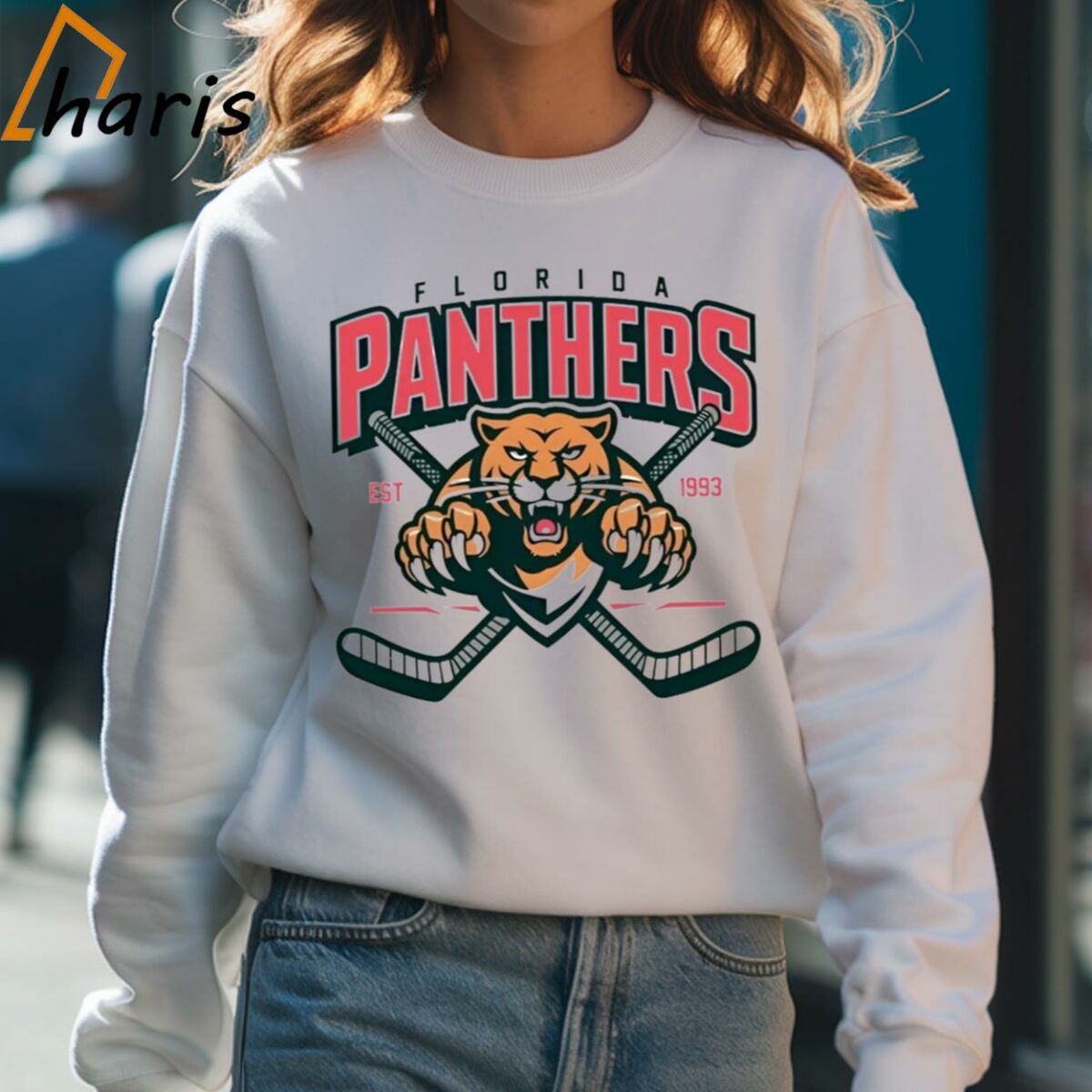 Florida Panthers Hockey 1993 Vintage Shirt 4 Sweatshirt