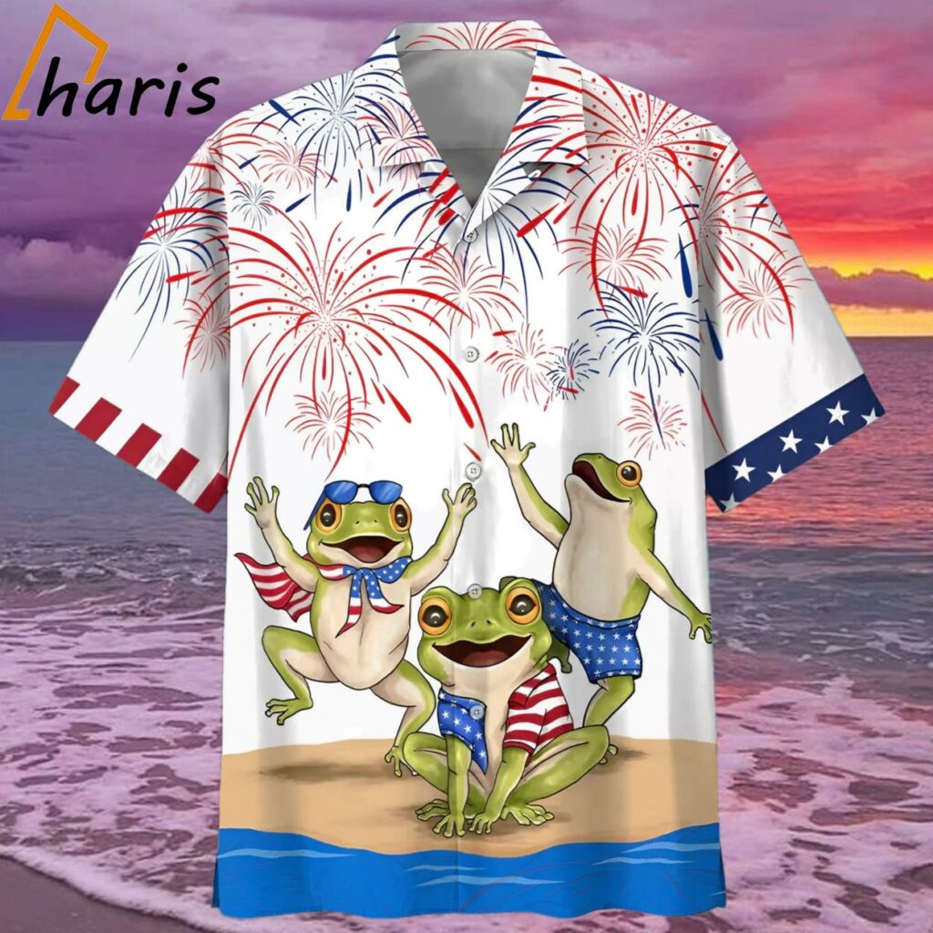 Frogs 4Th Of July Hawaiian Shirt, Independence Day Is Coming