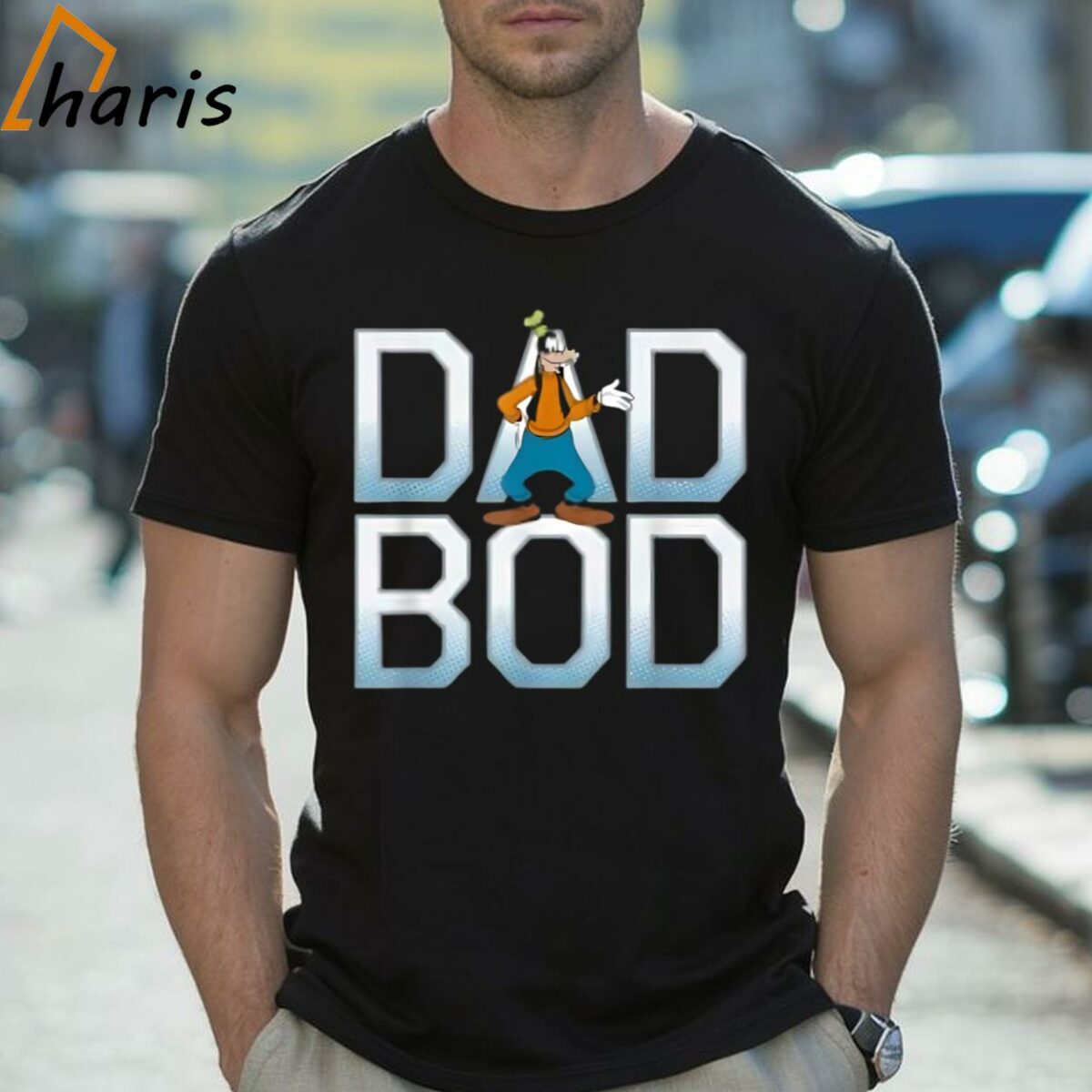 Funny Disney Goofy Dad Bod Tee Shirt 2 Shirt