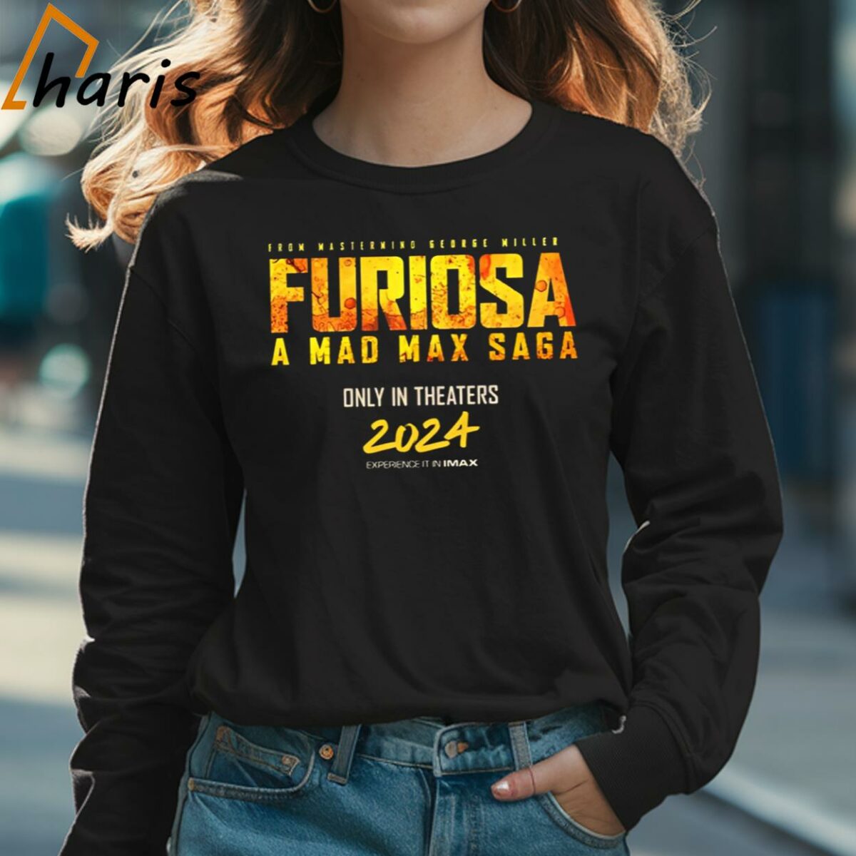 Furiosa A Mad Max Saga 2024 Movie T shirt 3 Long sleeve shirt