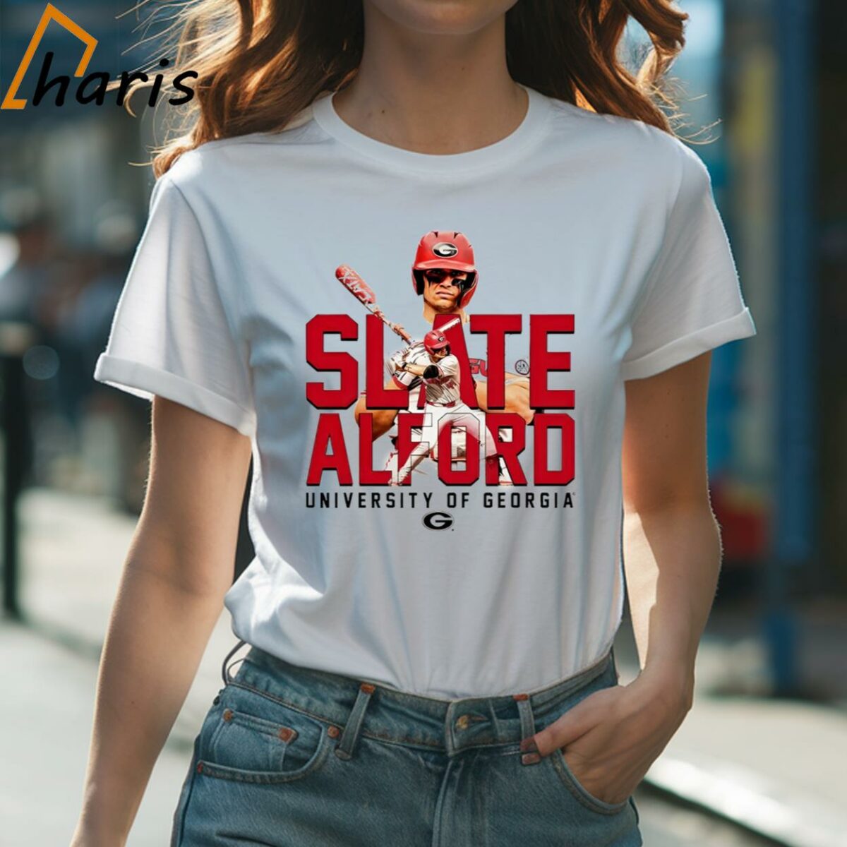 Georgia Bulldogs Baseball Slate Alford 2024 Shirt 1 Shirt