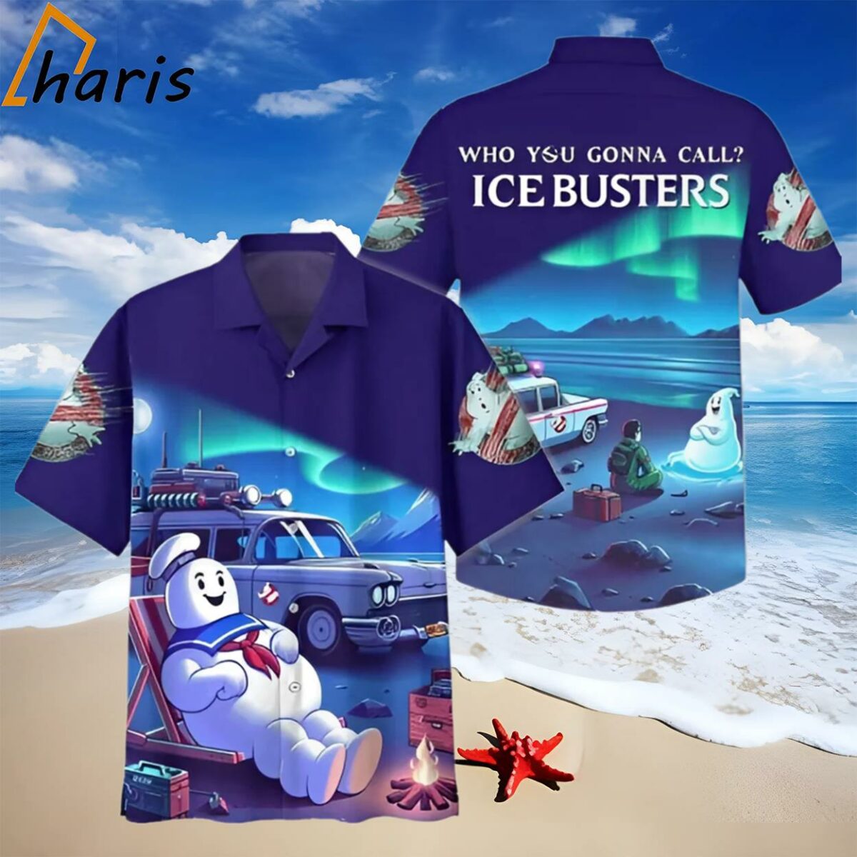 Ghostbusters Ice Busters Hawaiian Shirt 1 1