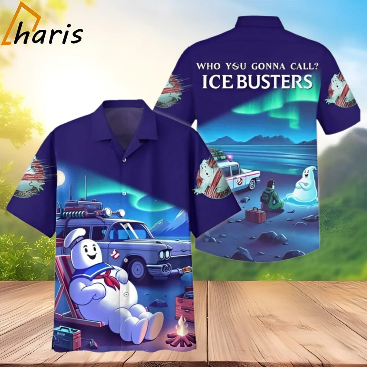 Ghostbusters Ice Busters Hawaiian Shirt 2 3