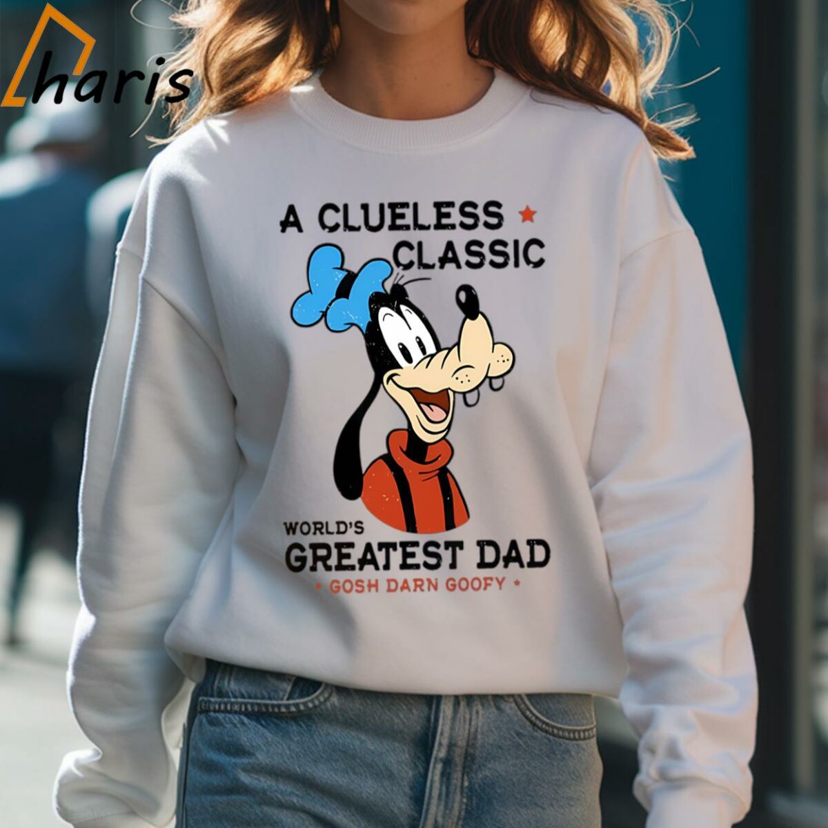 Goofy A Clueless Classic Worlds Greatest Dad Disney Dad Shirt 4 Sweatshirt